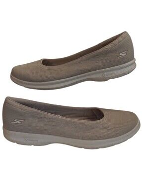 Skechers GOwalk Lite Blossom Slip-On Walking Ballet Flat Go Step Goga Mat